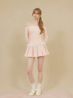 モデル：171cm（着用サイズ：FREE　着用カラー：PNK）
