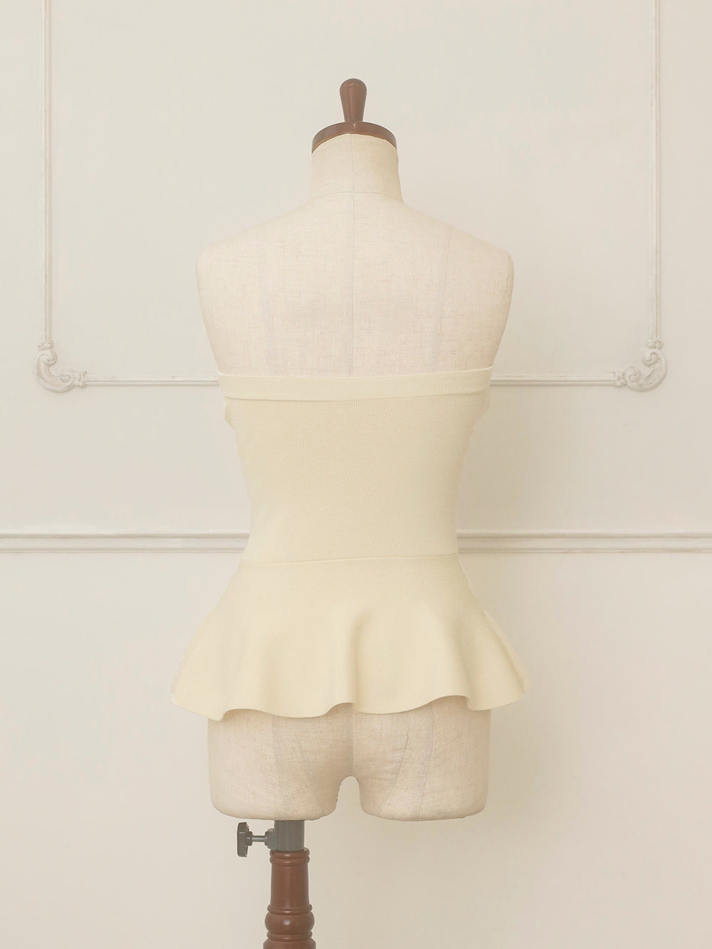ショートボレロリボンニットチュニック