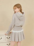 モデル：171cm（着用サイズ：FREE　着用カラー：GRY）