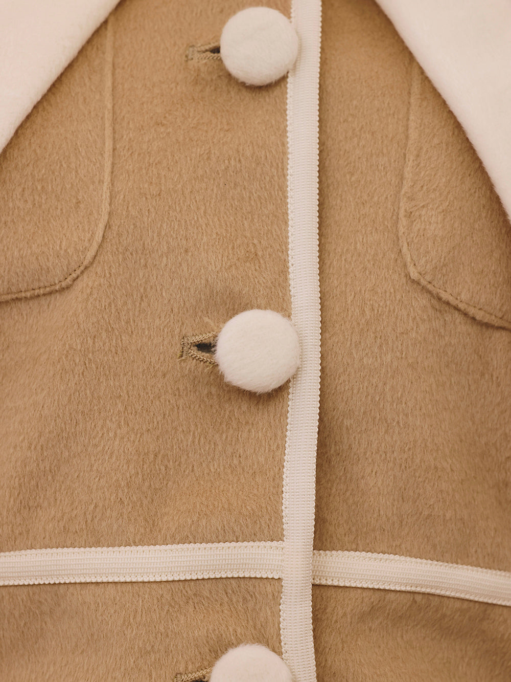 メルトンリボンショートジャケット