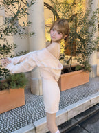 モデル：158cm（着用サイズ：FREE　着用カラー：PNK）