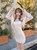 モデル：158cm（着用サイズ：FREE　着用カラー：PNK）