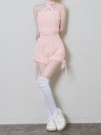 モデル：158cm（着用サイズ：FREE　着用カラー：PNK）