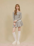 モデル：171cm（着用サイズ：FREE　着用カラー：GRY）