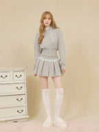 モデル：171cm（着用サイズ：FREE　着用カラー：GRY）