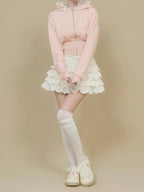 モデル：158cm（着用サイズ：FREE　着用カラー：PNK）