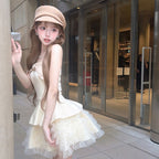 モデル：158cm（着用サイズ：FREE　着用カラー：IVO）